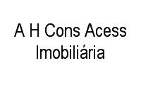 Logo A H Cons Acess Imobiliária em Cidade Baixa