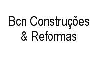 Logo Bcn Construções & Reformas