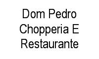 Logo Dom Pedro Chopperia E Restaurante em Centro