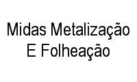 Logo Midas Metalização E Folheação