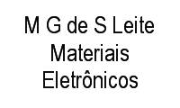 Logo M G de S Leite Materiais Eletrônicos em Centro