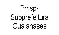 Logo Pmsp-Subprefeitura Guaianases