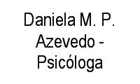 Logo Daniela M. P. Azevedo - Psicóloga em Vila Campesina