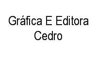 Logo Gráfica E Editora Cedro