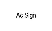 Logo de Ac Sign em Passaré
