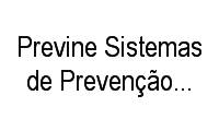 Logo Previne Sistemas de Prevenção Contra Incêndio em Cascatinha