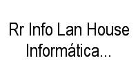 Logo Rr Info Lan House Informática Manutenção Pc/Notebo em Carlos Prates