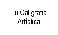 Logo Lu Caligrafia Artística em Tupi B