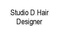 Logo Studio D Hair Designer em Bigorrilho
