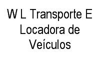 Logo W L Transporte E Locadora de Veículos em Loteamento Celina Park