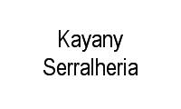 Logo Kayany Serralheria em Potecas