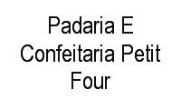 Logo Padaria E Confeitaria Petit Four em Água Verde