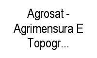 Logo Agrosat - Agrimensura E Topografia Digital