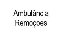 Logo Ambulância Remoçoes