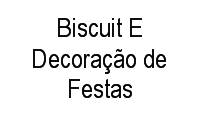 Logo Biscuit E Decoração de Festas