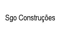 Logo Sgo Construções em Bairro das Palmeiras
