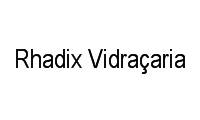 Logo Rhadix Vidraçaria em Pinheirinho