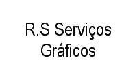Logo R.S Serviços Gráficos em Zumbi dos Palmares