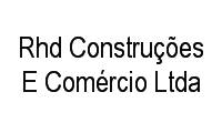 Logo Rhd Construções E Comércio em Vila Cidade Morena