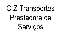 Logo C Z Transportes Prestadora de Serviços em Centro