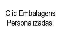Logo Clic Embalagens Personalizadas. em Ancuri