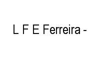 Logo L F E Ferreira - em Praça 14 de Janeiro