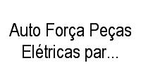 Logo Auto Força Peças Elétricas para Veículos em Rodoviário
