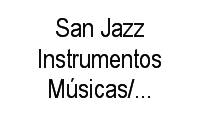 Logo San Jazz Instrumentos Músicas/Estúdio de Gravação em Centro