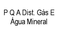 Logo P Q A Dist. Gás E Água Mineral em Restinga