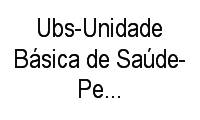 Logo Ubs-Unidade Básica de Saúde-Pedro Barros Monteiro em Beirol