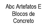 Logo Abc Artefatos E Blocos de Concreto em Parque Oeste Industrial