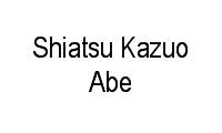 Logo Shiatsu Kazuo Abe em Jardim Lindóia