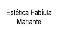 Logo Estética Fabíula Mariante em Marechal Rondon