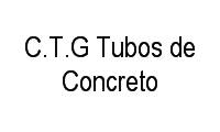 Logo C.T.G Tubos de Concreto em Centro