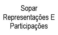 Logo Sopar Representações E Participações em Alto de Pinheiros