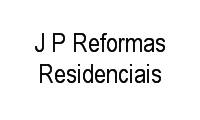 Logo J P Reformas Residenciais em Coopharádio