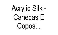 Logo Acrylic Silk - Canecas E Copos Personalizados. em Jaqueline