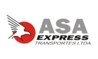 Logo Asa Express Transportes em Alemoa