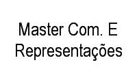 Logo Master Com. E Representações em Vila Barros