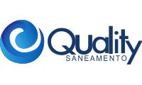 Logo Quality Saneamento em Gurigica