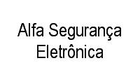 Logo Alfa Segurança Eletrônica em Doutor Sílvio Leite