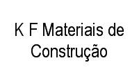 Logo K F Materiais de Construção em São José Operário