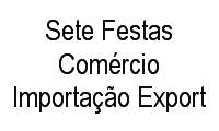 Logo Sete Festas Comércio Importação Export em Pinheirinho