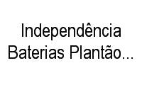 Logo Independência Baterias Plantão Revendedor Ajax em Poço Rico