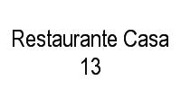 Logo Restaurante Casa 13