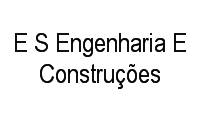 Logo E S Engenharia E Construções em Vila Suzana