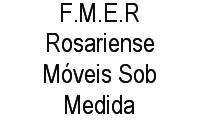 Logo F.M.E.R Rosariense Móveis Sob Medida em Igara