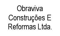 Logo Obraviva Construções E Reformas Ltda. em Jardim Botânico