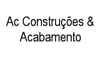 Logo Ac Construções & Acabamento