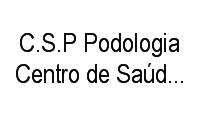 Logo C.S.P Podologia Centro de Saúde dos Pés em Ahú